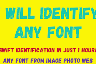 identify fonts rapidly, delivering perfection in no time