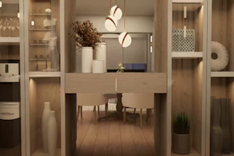 create interior 3d visualization with sketchup and d5 render