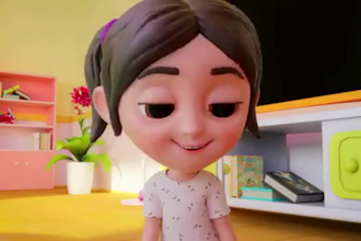 do 3d animation video, kids animation ,kids learning video