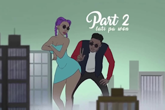 2d anime music video, cartoon music video, anime animation