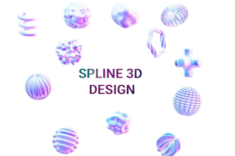 design and embed interactive 3d spline models to your website