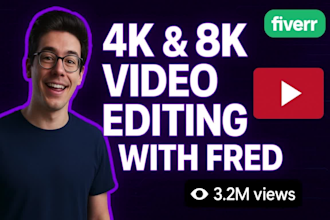 do video editing, talking head footage instagram reels or youtube shorts