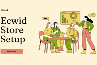 design, redesign and setup your ecwid store