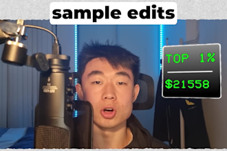 do youtube talking head video editing like iman gadzhi