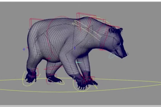 create 3d animation, 3d animal animation, character animation, 3d model