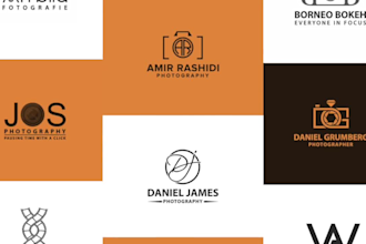 design professional photography logo