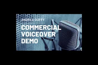 voice your commercial for radio, tv or youtube