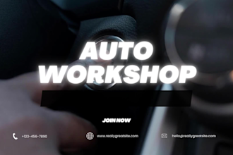 design auto dealership, car logo, car detailing, auto repair and automotive