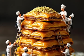 stunning ai food photography, food videography for social media, ads menu