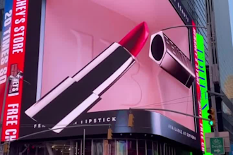 do anamorphic animation, 3d billboard animation, cgi animation, 3d animation