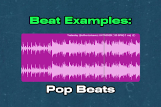 produce a custom instrumental beat for you