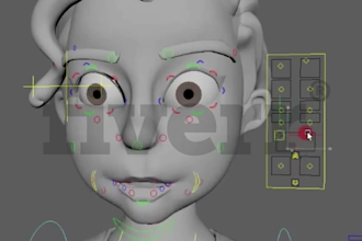 do professional 3d character rigging
