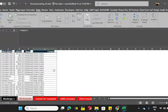 convert bank statements into balance sheet and income statement