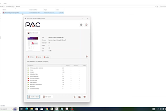 make PDF accessible for screen readers and 508 compliance