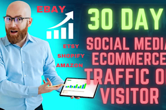 promote your custom ebay, etsy, shopify etc boost store traffic