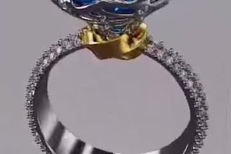 do 3d jewelry cad design, jewelry rendering, 3d jewelry animation, 3d product