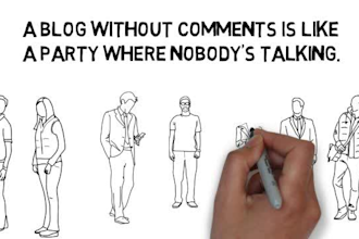 write 3 quality comments on your blog
