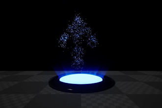 hologram fan, 3d hologram animation, holographic, 3d hologram product ads