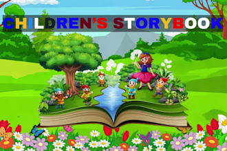 do children story book illustration kids storybook illustrator book illustration