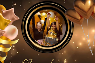 custom birthday video wishes, cards and invitations