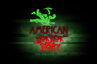 make scary glitch logo reveal intro