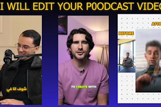edit your podcast into engaging short form video clips