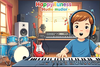 create kid songs, kid theme song children rhymes and kids learning song
