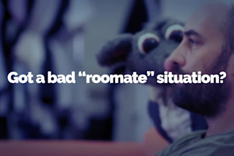 customize this funny realtor house search or pest control ad