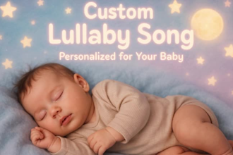 create a soothing custom lullaby song with your baby name for sleep and calm