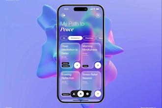 build meditation app ai fitness app yoga app affirmation app calm app health app