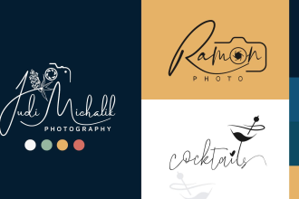 do beautiful handwritten signature logo design and animation