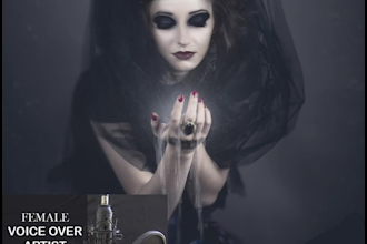 be your video game female voice over