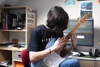 write original modern guitar riffs in guitar pro