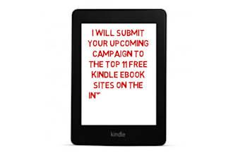 submit your free Kindle book to the top 12 sites