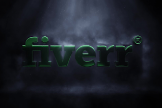 create 4k darky smoke logo intro animation