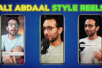edit shorts in ali abdaal style
