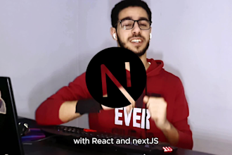 make saas web application with nextjs