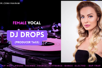 record female girly dj drops producer tags