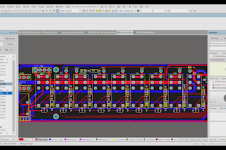 design pcb board in altium designer software