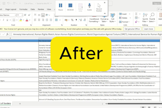 convert images or PDF to excel and clean up your data neatl