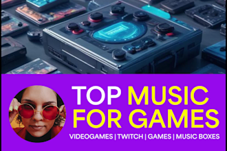 compose music for videogames and streams