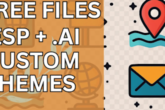 create set icon simple custom with ai