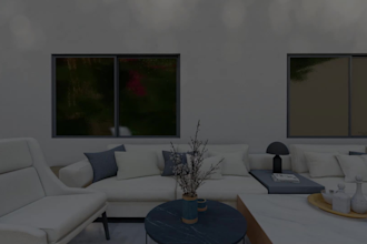 design front yard or garden landscape with 3d rendering
