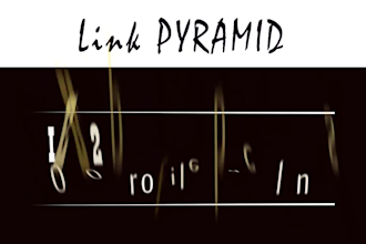create powerful link pyramid Web 2 sites, blogs, high pr wikis and profile links