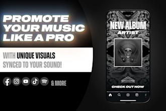 make animations to promote music on social media