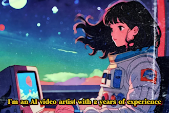 create a unique artistic cinematic ai music video