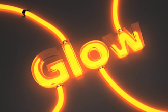 create a professional fluid animation for your logo or name
