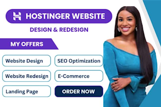 do hostinger website design or hostinger website  redesign hostinger website