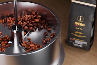 create stunning realistic  3d food renderings for advertising and packaging