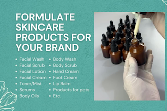 formulate natural skincare with science actives